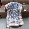 Bufanda Nueva Otoño/Invierno 2026 Lujo Ligero Cachemira Sintética Chal Jacquard de Doble Cara Ropa Exterior Calentador de Cuello de Alta Gama para Mujer