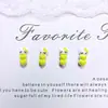 Accesorios Populares de Dibujos Animados Transfronterizos con Forma de Corazón para Uñas de Gato Kt, Lindos Accesorios Duales de Color con Forma de Corazón de Hello Kitty Usables para Uñas y Aretes