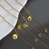 Transfronterizo Más Vendido Acero Inoxidable Delfín Estrella de Mar Luz de Pie para Playa Lujo Sencillo Diamante Redondo Serie Marina Accesorios para el Pie para Mujer Combinación Perfecta
