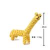Fabricante de Juguetes para Perros al por Mayor Cuerda de Algodón Serie Animal Juguetes para Masticar para Moler Dientes, Entretenimiento Propio, Juguetes Resistentes y para Aliviar el Aburrimiento para Mascotas