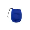 Bolsa de Malla tipo Sándwich con Cordón y Hebilla de Resorte Bolsa para Gafas de Sol Bolsa de Almacenamiento de Malla para Teléfono Móvil Bolsa Universal para Teléfono Esencial de Viaje