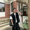 Chal de Trabajo Resistente con Múltiples Bolsillos y Solapas Sueltas, Estilo Casual de Ropa de Trabajo, Conjunto Completo de Atuendo de Verano para Hombre para 2026