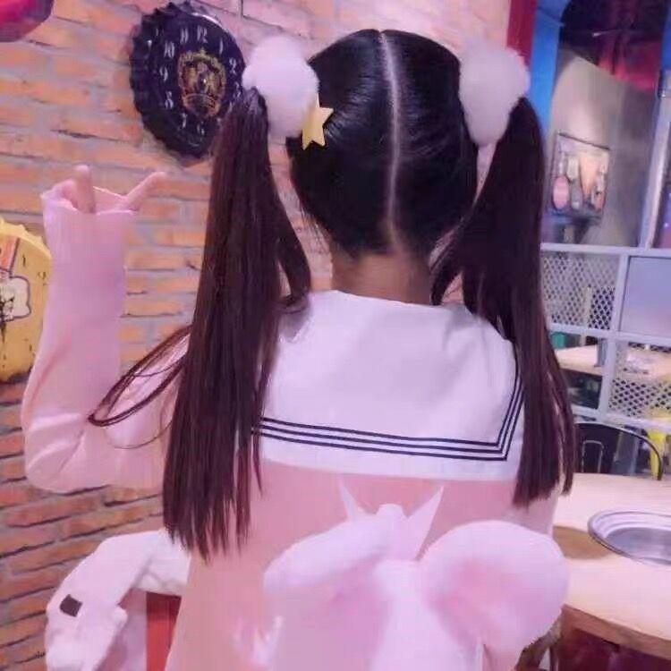 仿兔毛发圈