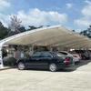 Cochera Fotovoltaica de Nueva Energía Estructura de Película Exterior para Cochera Comunidad Punto de Carga para Coches Eléctricos Marquesina Cobertizo para Estacionamiento de Bicicletas