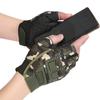 Guantes Tácticos de Medio Dedo para Hombre, Free Soldiers, Entrenamiento para Fans Militares al Aire Libre, Guantes Deportivos de Ciclismo Transpirables Antideslizantes de Medio Dedo