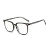 Armazón de Gafas Cuadrado Versátil de Moda Anti-Luz Azul Sin Receta Estilo Influencer de Xiaohongshu