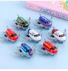 Mini Avião de Passageiros de Lata Infantil Liga Puxar para Trás Avião de Desenho Animado Brinquedo Modelo Brinquedo para Menino Brinquedo de Barraca de Rua Atacado