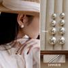999 Brincos de Prata Esterlina Feminino Shijia Pérola Cozido no Vapor Pão Beads Brincos Plana Redonda Alta Elegante Francês Retro Luz Brincos de Luxo