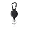 Nova versão vertical de grande capacidade grossa resistente para serviço pesado mecha americana preto concha de cartão de identificação crachá capa protetora atacado