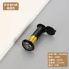 Ojo de Gato Antirrobo de Aleación de Zinc para Puerta Lente de Cristal de Ojo de Buey Gran Angular de Alta Definición con Cubierta Espejo Antirrobo y Antipalanca para Puerta de Hotel