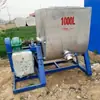 Mezclador químico de pintura en polvo masilla usado, mezclador de pintura de piedra real de acero inoxidable, máquina mezcladora de producción de detergente para ropa