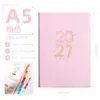 Agenda Graduada A5 2027, Cuaderno Multilingüe, Agenda Personalizada, Planificador Diario de Gestión del Tiempo para Comercio Exterior