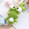 Muñecas de Animales Tejidas a Crochet Hechas a Mano, Juguetes de Hilo Terminados, Colgantes de Llavero de Muñecas Lindas, Regalos Tradicionales Hechos a Mano