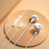 Auriculares con cable modo privado chip digital typec intrauditivos con control por cable de micrófono calidad de sonido HD cabeza redonda nuevo