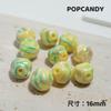 Cadena para Teléfono Móvil, Cadena para Cámara, Colgante para Coche, DIY, Cuentas Redondas Coloridas, Goteo de Aceite, Lindo, Lazo, Puntos, Frutas, Lunares
