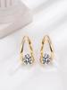 Novos Brincos Coreanos Estilo Ins Assimétricos Elegantes High-End Estilo Quente Moda Acessível Luxo Joias Femininas