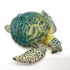 Modelo biológico marino de simulación transfronteriza, protección ambiental sólida, modelo de tortuga carey de PVC, ayuda didáctica cognitiva para la iluminación infantil.