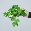 Grama do Dinheiro, Folha de Antúrio, Folha de Costela de Adão, Trevo, Planta Verde Artificial, Suculenta de Borracha Macia Pendente Decoração de Casa Planta de Paisagismo