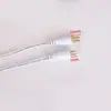 Ranura Conductiva Magnética para Tiras de Luz de Estante en Centros Comerciales y Supermercados, Conector de Alimentación Flexible de Dos Cables, Conexión Deslizante, Enchufe de Terminal Circular