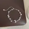 Pulsera Multicapa de Perlas Estrelladas de Lujo para Mujer, Moderna y Sofisticada, Diseño Único, Joyería Elegante y Exquisita