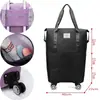 Bolsa Especial de Almacenamiento con Ruedas para Estudiantes que Viven en el Campus, Capacidad Extra Grande, Impermeable para Colchas y Ropa, Bolsa de Viaje para Estudiantes