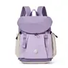 Mochila para Campus UK Estudiantes Universitarias Alta Apariencia Estudiantes de Secundaria Estudiantes de Preparatoria Bloqueo de Color Gran Capacidad Doble Correa de Hombro Moderna