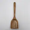 Espátula de Madeira Maciça Especial para Panelas Antiaderentes Pá de Madeira Espátula para Saltear Fabricante de Utensílios Domésticos Venda por Atacado