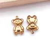 Accesorios de Joyería de Acero Inoxidable Elefante Mariposa Osito Colgante Transfronterizo Hecho a Mano DIY Pulsera Collar Pendientes Colgante Pequeño