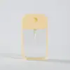 Frasco Borrifador de Cartão 50ml Estojo Borrifador de Álcool em Gel para Mãos 45ml Frasco de Perfume Portátil Frasco Recarregável