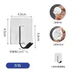 Ganchos Adhesivos de Acero Inoxidable, Ganchos sin Taladro, Ganchos para Ropa del Hogar, Ganchos de Cocina, Ganchos de Almacenamiento para Pared, Ganchos Individuales para Baño