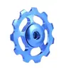 Rueda Guía de Bicicleta de Montaña, Rodamiento de Rueda Guía de Piñón Libre, Polea de Desviador Anodizada CNC, Rueda Guía de 11 Dientes, Polea de Desviador Trasero
