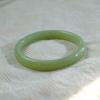 Pulsera de Jade Imitación Estilo Antiguo 8mm Pulsera de Vidrio Puesto Callejero Accesorios Dinastía Han Pulsera Gruesa para Mujer Pulsera de Vidrio Hecha a Mano