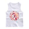 Chaleco Infantil Verano 2022 Nuevo Pony Delgado Camiseta Interior Estampada para Niños y Niñas Camiseta sin Mangas