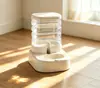 Comedero automático para gatos, dispensador de comida para mascotas, dispensador de agua para perros, botella de agua no eléctrica, suministros de cuenco de comida para gatos