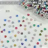 Mini Coração Zircônia Cúbica Decorações de Strass para Nail Art Brilho Super Strass Coloridos Mini Chanfrados Flatback Montados Borboleta Coração Formato Strass para Unhas