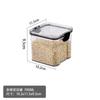 Tanque de almacenamiento de alimentos sellado de plástico Tanque de almacenamiento Tanque de almacenamiento Grano Cocina Snacks Refrigerador Caja de almacenamiento de refrigerios
