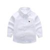 Camisa de niño manga larga otoño nuevo directo de fábrica camisa para niño Joker otoño camisa para niño primavera y otoño