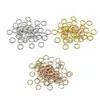 Acero Inoxidable Diámetro de Alambre 0.8/0.9 Anillas Abiertas Forma de O Anillo Único Anillas de Conexión Varias Especificaciones Accesorios para Joyería DIY en Stock