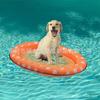 Flotador Inflable para Mascotas con Cubierta de Tela, Esterilla Flotante para Nadar de Animales, Flotador Inflable para Perros Mascotas, Disponible del Fabricante