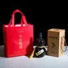 Una Botella de Vino de Cerámica Jin Calabaza Olla de Vino Vintage Tarro de Vino Sellado 500ml Cava Doméstica Tarro para Licores Botella de Vino Vacía