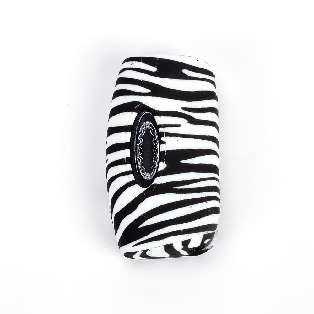 福特经典福克斯折叠3键无标水转印斑马