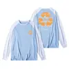 Entrenamiento Físico Correr Fitness Tops Ropa de Trabajo de Entrenador Ropa de Ciclismo de Manga Larga Secado Rápido Camiseta Deportiva Bloque de Color