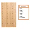 Painel de Pegboard Personalizado Suporte de Parede Ganchos Prateleiras Placa Criativa para Pendurar na Parede Prateleira de Armazenamento de Madeira