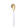 Cuchillo, tenedor y cuchara de acero inoxidable estilo coreano para el hogar, popular en Internet, juego de cuchillo, tenedor y cuchara para bistec estilo occidental, acero inoxidable 304, cuchillo y tenedor dorado verdoso