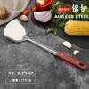 Conjunto de Espátula e Colher de Aço Inoxidável Utensílios de Cozinha Espátula e Espátula para Fritar Peça Única Dropshipping Cozinha