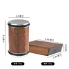 Afiafio de Faca Rotativo Personalizado Mais Vendido na Amazon com Design Ajustável Multi-Ângulo, Rolo Criativo, Pedra de Afiar de Madeira Maciça
