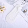 Meias invisíveis femininas meias de algodão fino puro verão rendas de corte baixo non-slip salto antiderrapante verão meias de camada única sapatos de camada única