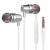 Auriculares in-ear de plástico para bajo VPB V1 control por cable universal para teléfono móvil con micrófono tapón para los oídos HiFi lote
