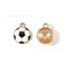 Raqueta de Tenis de Mesa, Fútbol, Baloncesto Serie Deportiva Gota de Aceite Joyería Accesorios Colgante de Aleación DIY Llavero Encanto