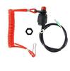 Venta al por mayor motor fueraborda motor de paleta colgante interruptor de cuerda de apagado interruptor de parada de emergencia marino controlador de encendido de propulsor